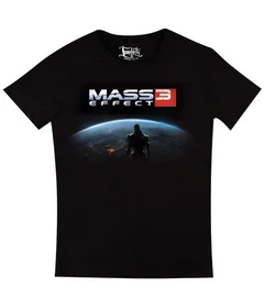 Mass Effect с логотипом черная